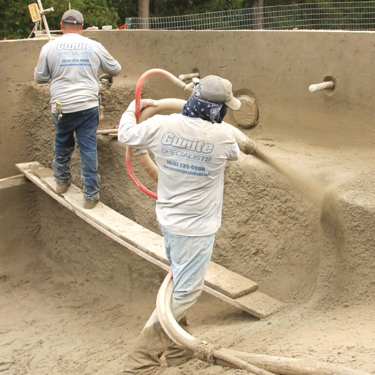 Gunite Spraying
